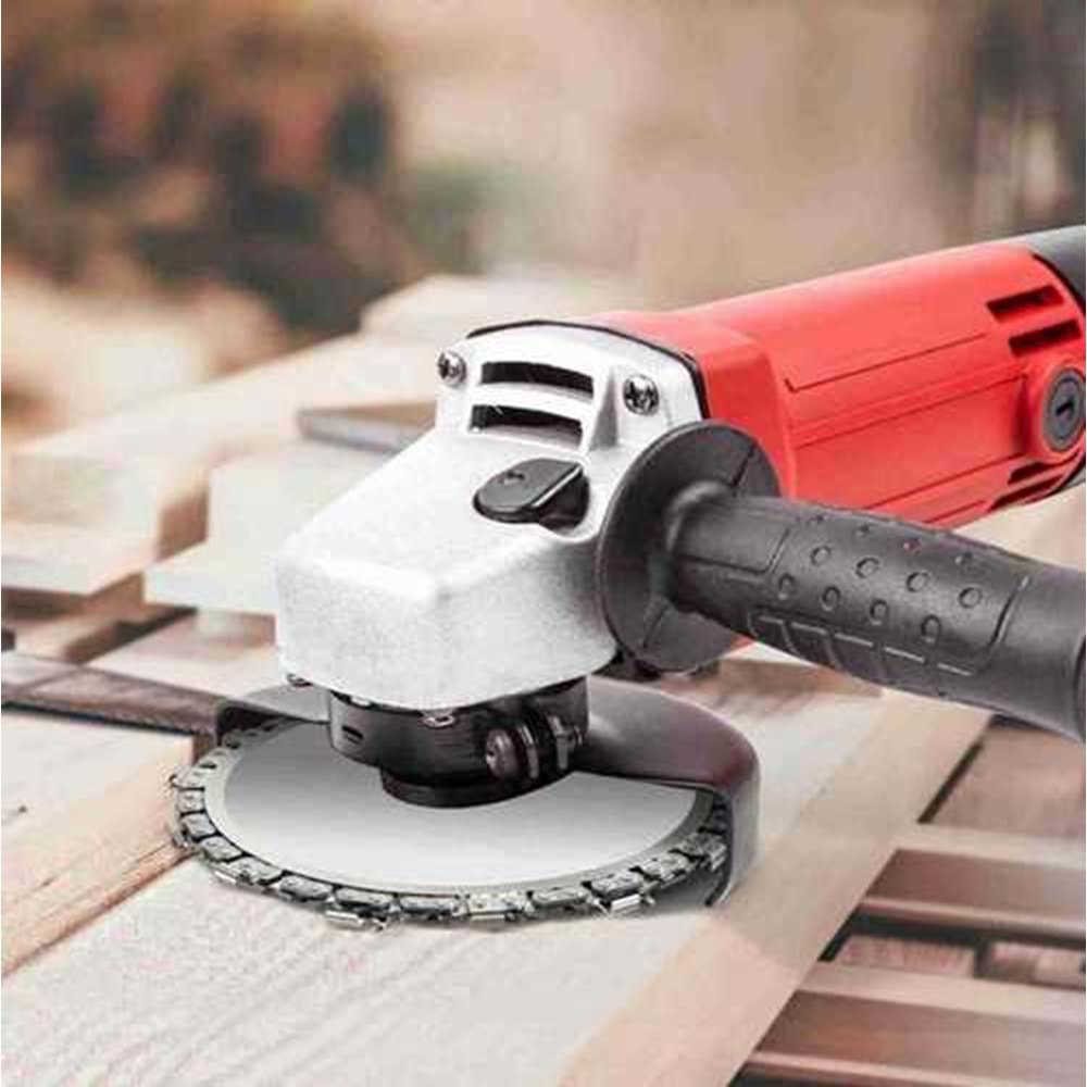 Ahşap Sunta Testere Zincirli Ahşap Sunta Testere 115 mm