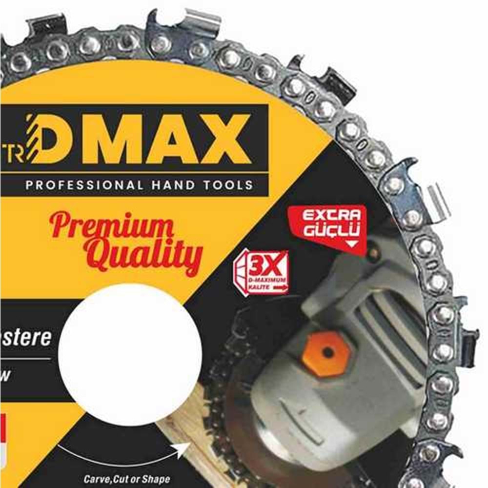 Ahşap Sunta Testere Zincirli Ahşap Sunta Testere 115 mm