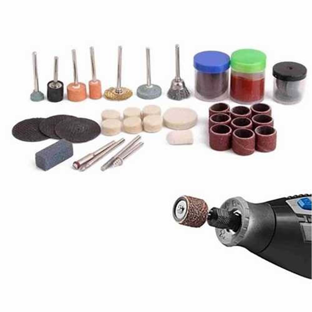 Gravür Kalıpçı Seti 105 Pcs 105 Parça Metal Zımpara Gravür Taşlama Oyma Seti Kalıpçı Takımı