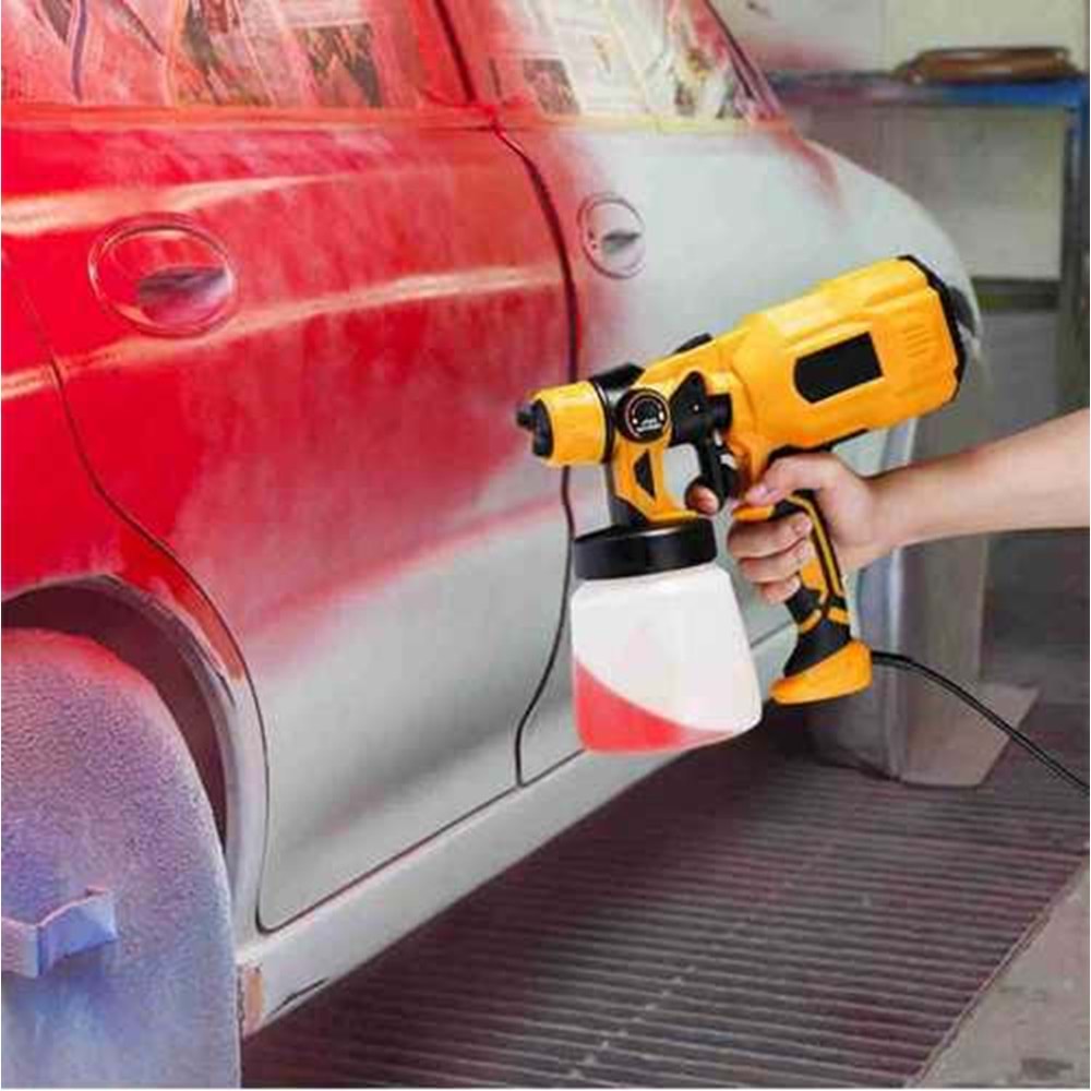 Boya Tabancası Şarjlı 18V HVLP 800 ml