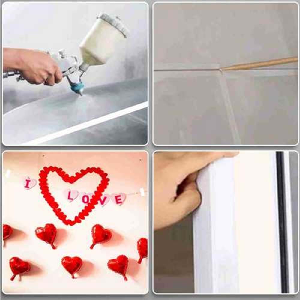 Bant Kağıt Bant 18 mm Maskeleme Bandı