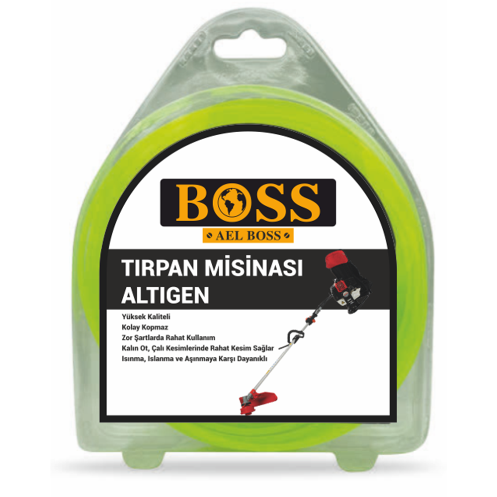 Tırpan Mısına Altıgen 4,0 MM*30 mt