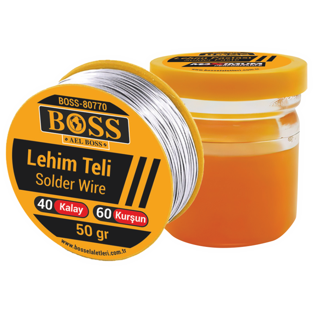 Lehim Teli Seti Pastalı