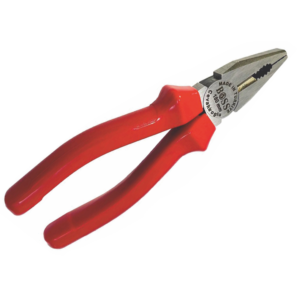 Boss Pense Kırmızı İzoleli 160 mm
