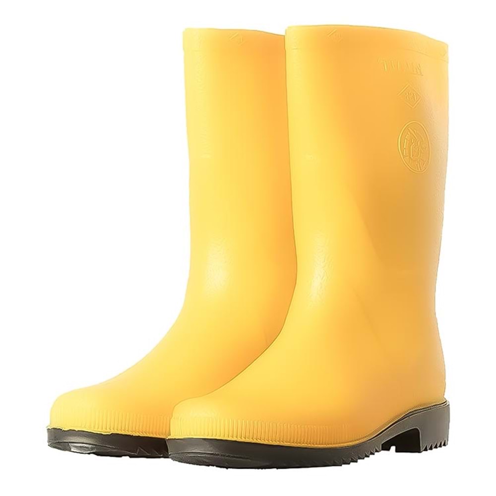 Çizme Palalı Uzun Sarı Çizme No: 40