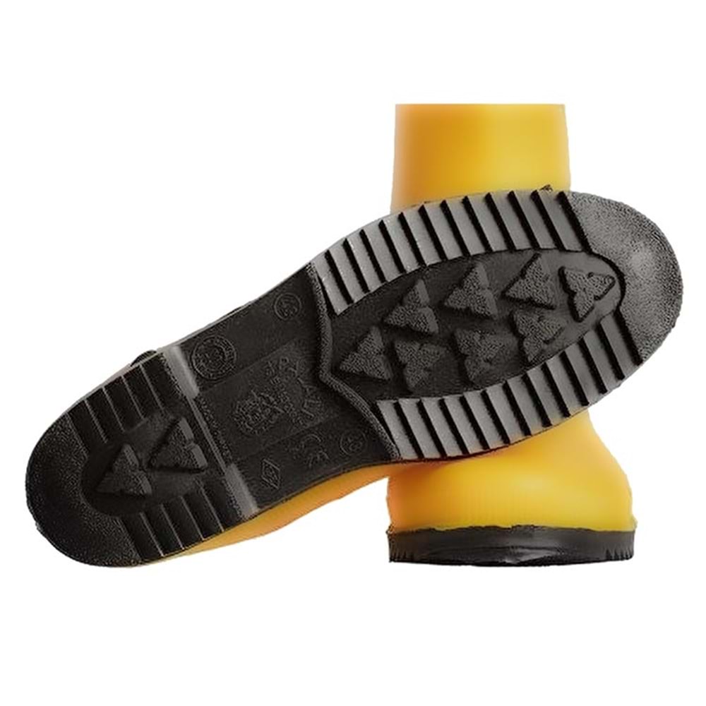 Çizme Palalı Uzun Sarı Çizme No: 43