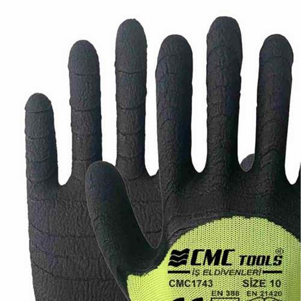 Eldiven Pütürlü Soft Eldiven 3/4 Yeşil