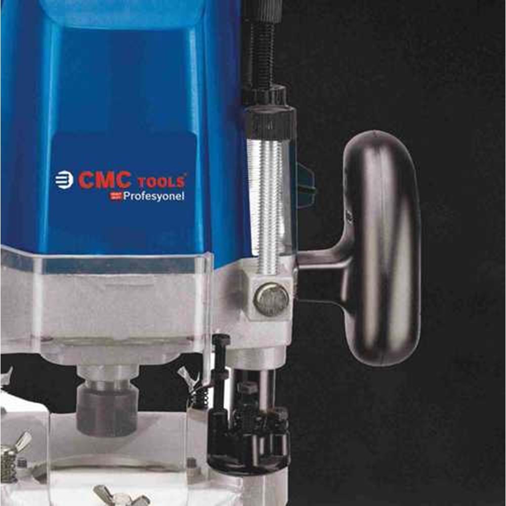 Freze Makinası Çift Kollu 1600W CMC Ayarlı Hızlı