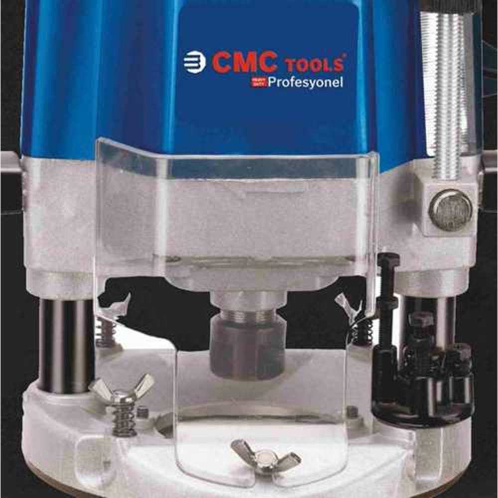 Freze Makinası Çift Kollu 1600W CMC Ayarlı Hızlı