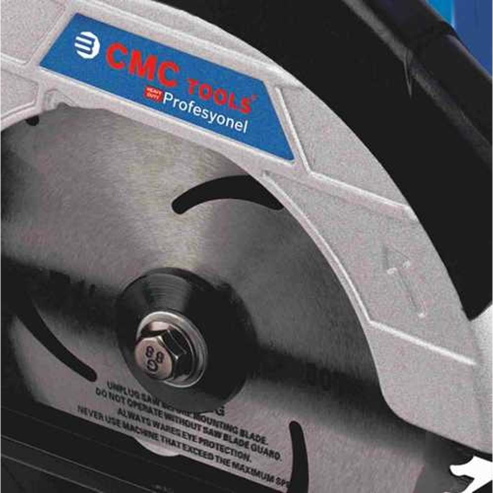 Daire Testere Makinası 1550 Watt Cmc Tools Daire Testere Profesyonel Makine 2 Yıl Garanti