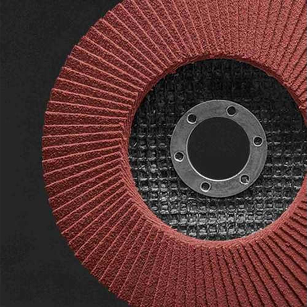 Flap Disk Zımpara 115 Mm 100 Kum Alüminyum Oksit Flap Disk Zımpara