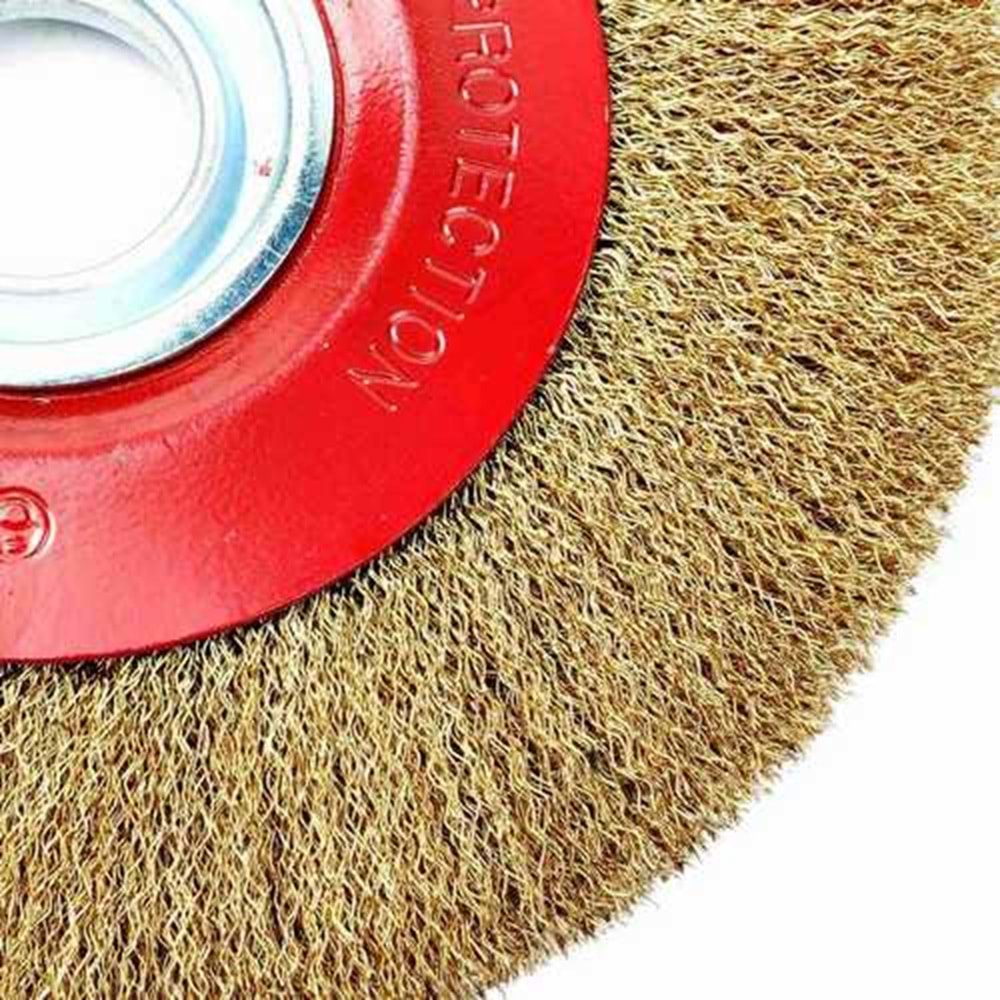 Çelik Tel Fırça Dairesel Çelik Tel Fırça 150 Mm