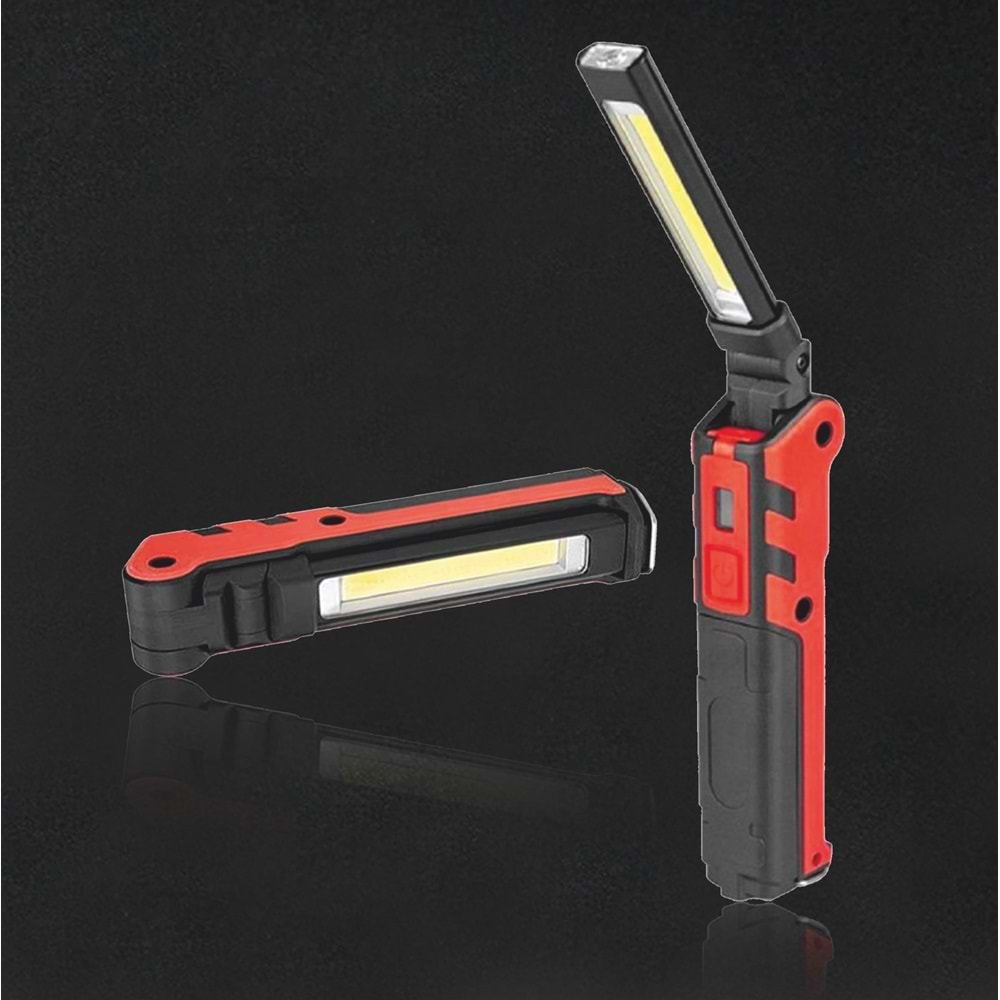 İş Lambası Açılabilir Mıknatıslı Şarjlı CMC4253 2200 mAh