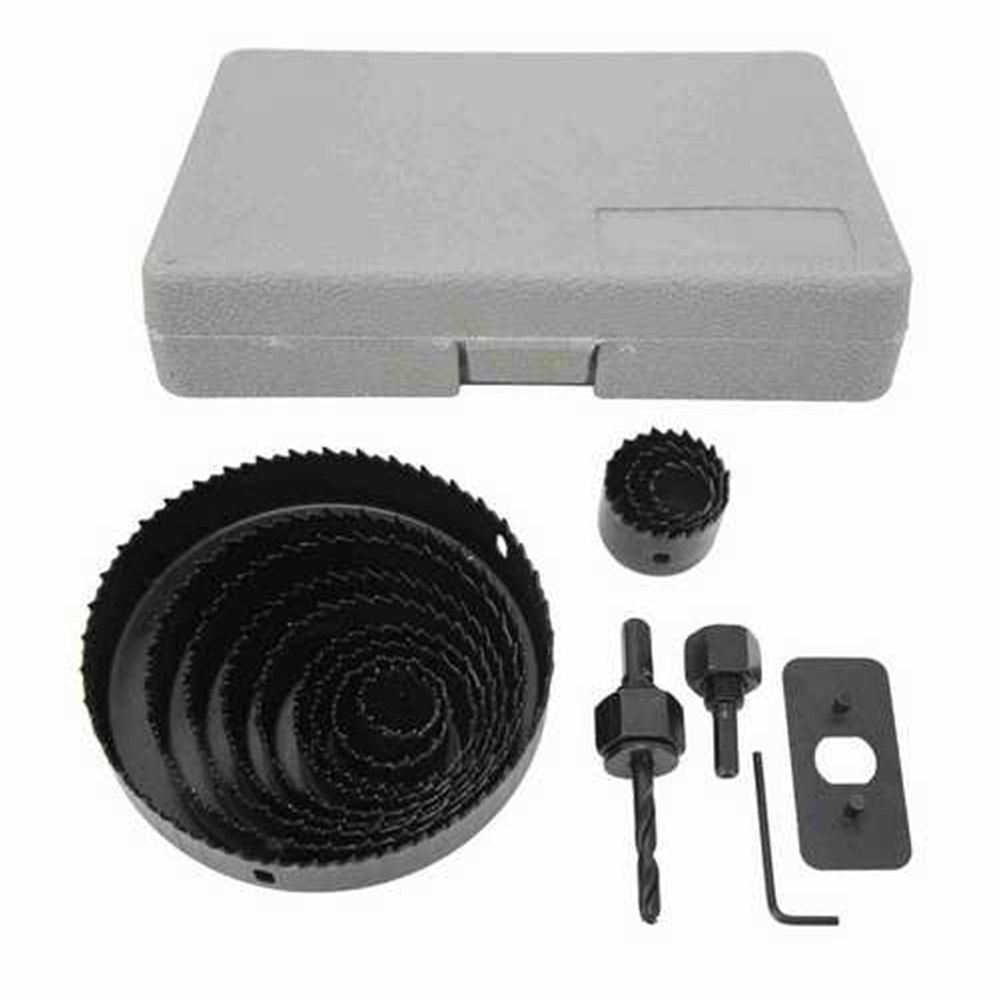 Buat Açma Seti 16 Parça Panç Seti Ahşap Alçı