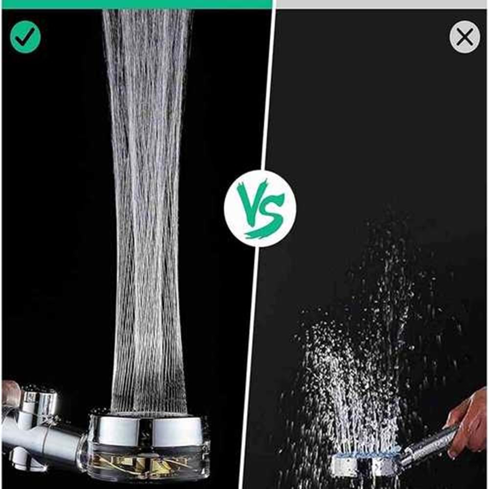 Duş Başlığı 3 Fonksiyon Pervane Cmc5092