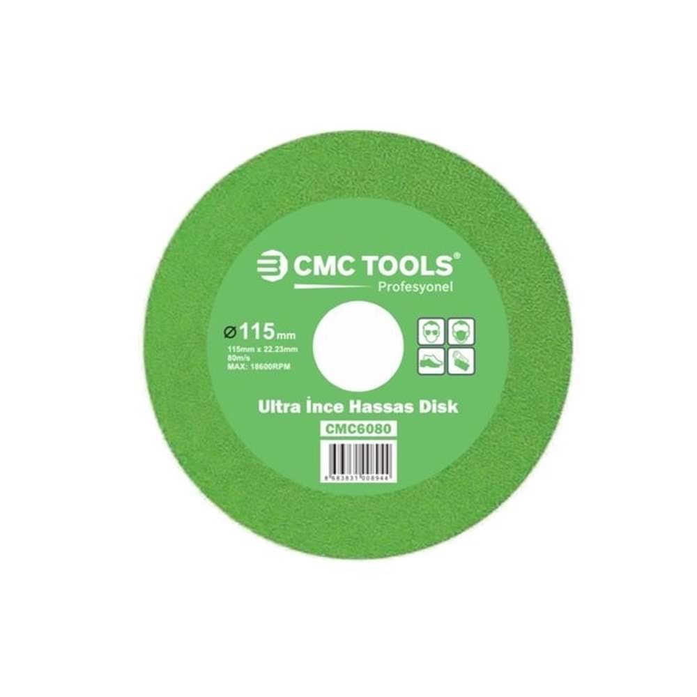 Ultra İnce Hassas Disk 115 mm Cam Mermer Elmas Fayans