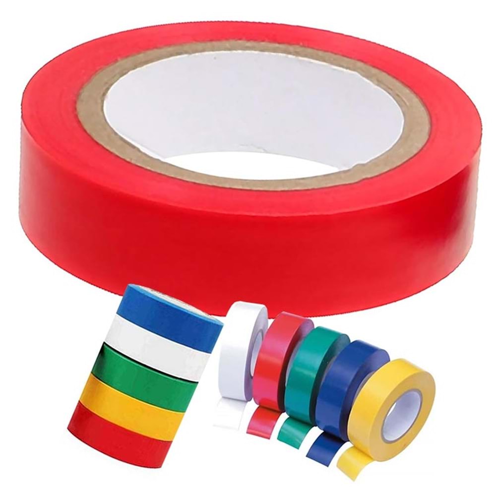 Bant Elektrik Bandı (Renkli ) 18*10 YRD