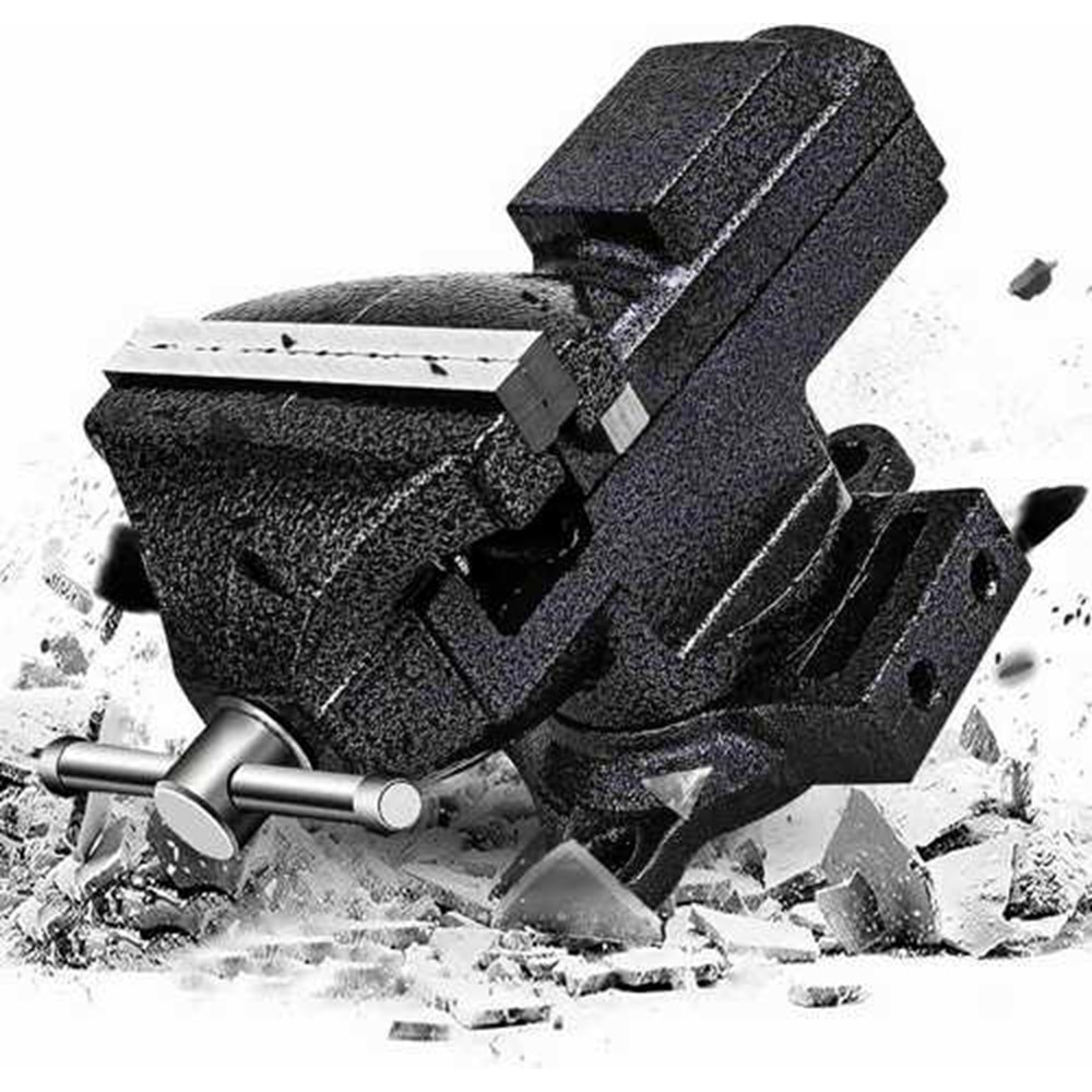 Dönerli Tezgâh Mengene Cmc Mengene 100 Mm