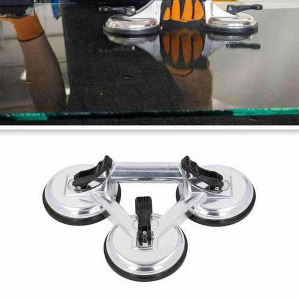 Cam Vantuzu Cmc Alüminyum Cam Vantuzu Üçlü