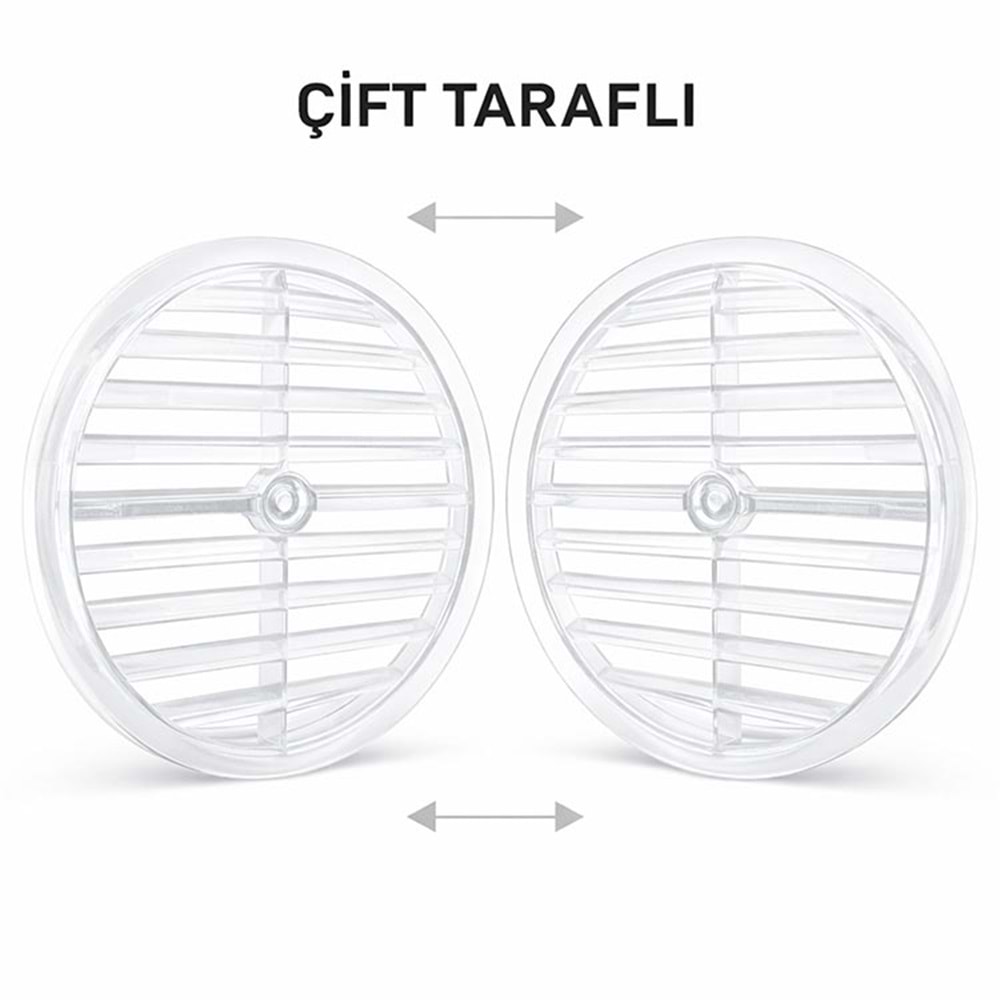 Doğalgaz Cam Menfezi Lüx Şeffaf Havalandırma Aparatı Kervan