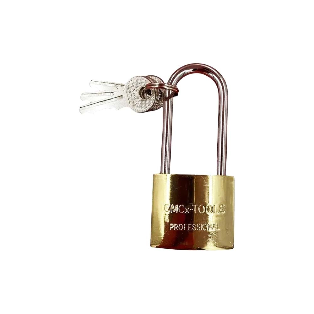 Asma Kilit Cmc Sarı Gold Uzun X 25 Mm Asma Kilit