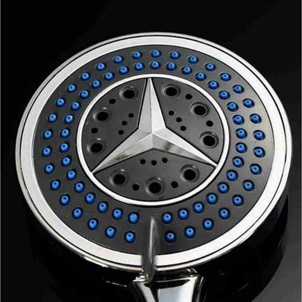 Duş Başlığı Tudor Mercedes Bilsterli Duş Başlığı Db-104 Duş Hortumu Dayanıklı Basınçlı Banyo Hortumu