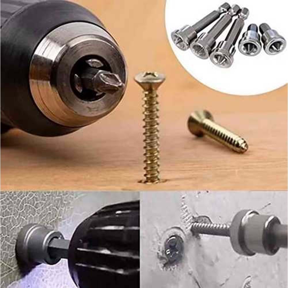 Bits Uç Şapkalı PH2 25 mm Dmax Stoplu