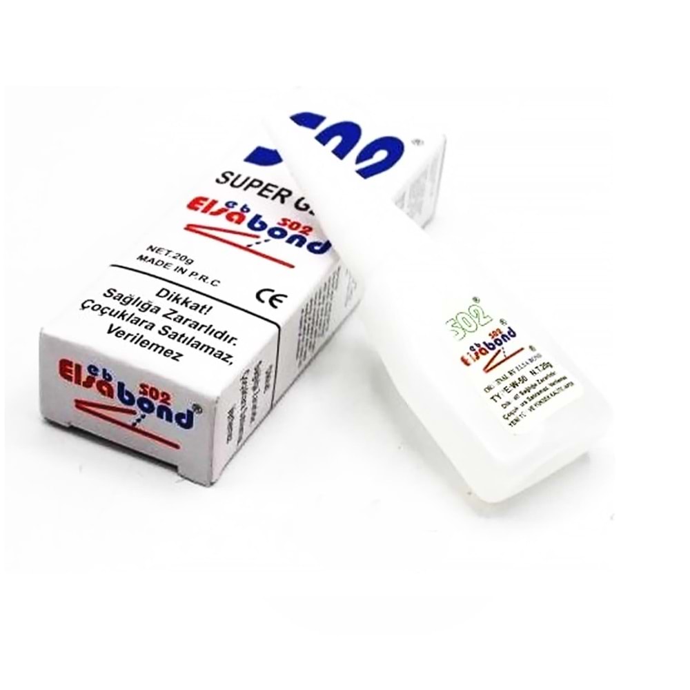 Elsabond 502 Japon Süper Yapıştırıcı 20 Gr