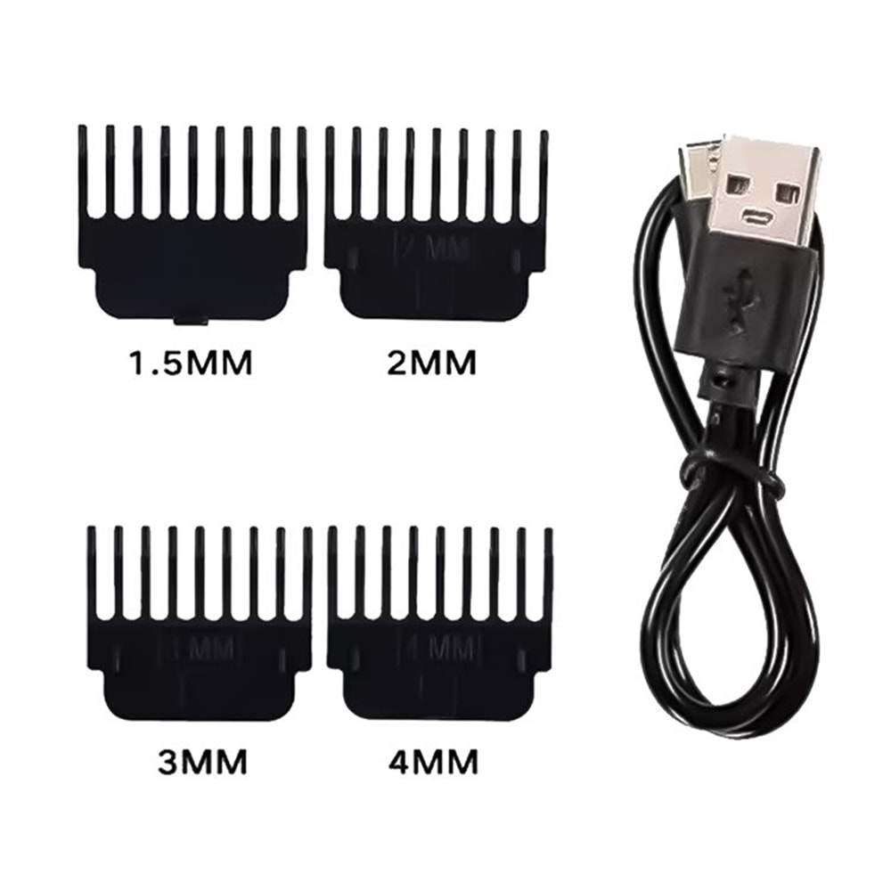 Tıraş Makinası Emka 5603 Şarjlı Saç Sakal Tıraş Makinesi ve Erkek Bakım