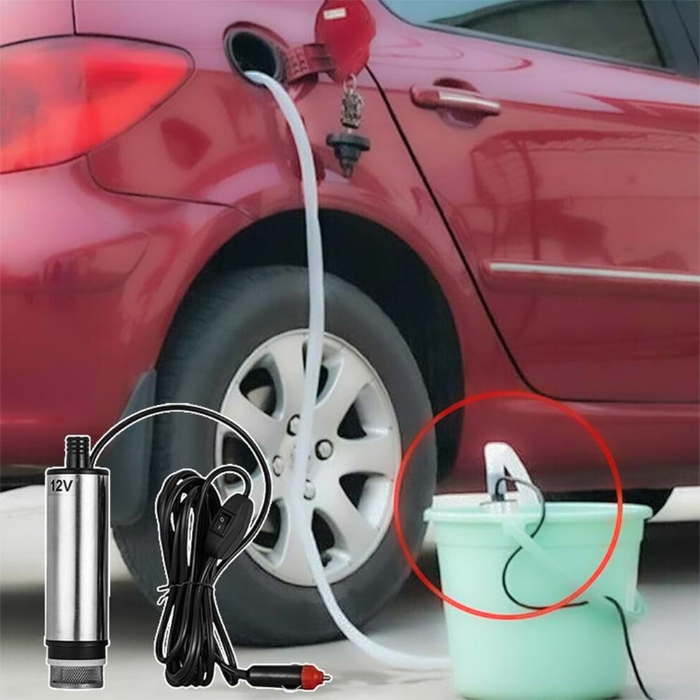 Mazot Pompası Emka Mini 12V 38 Mm Akaryakıt Pompası