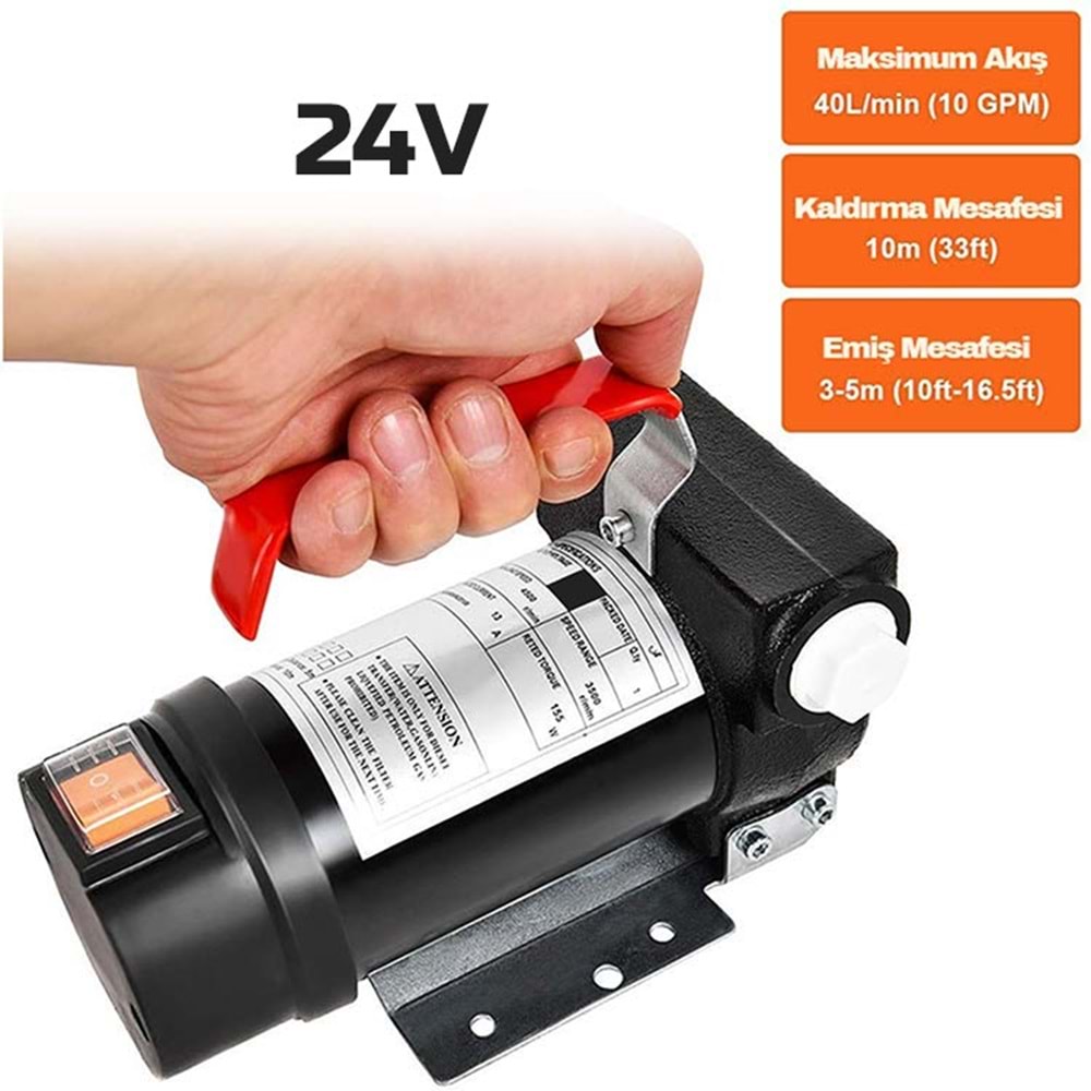 Mazot Pompası Emka 24V Akaryakıt Pompası