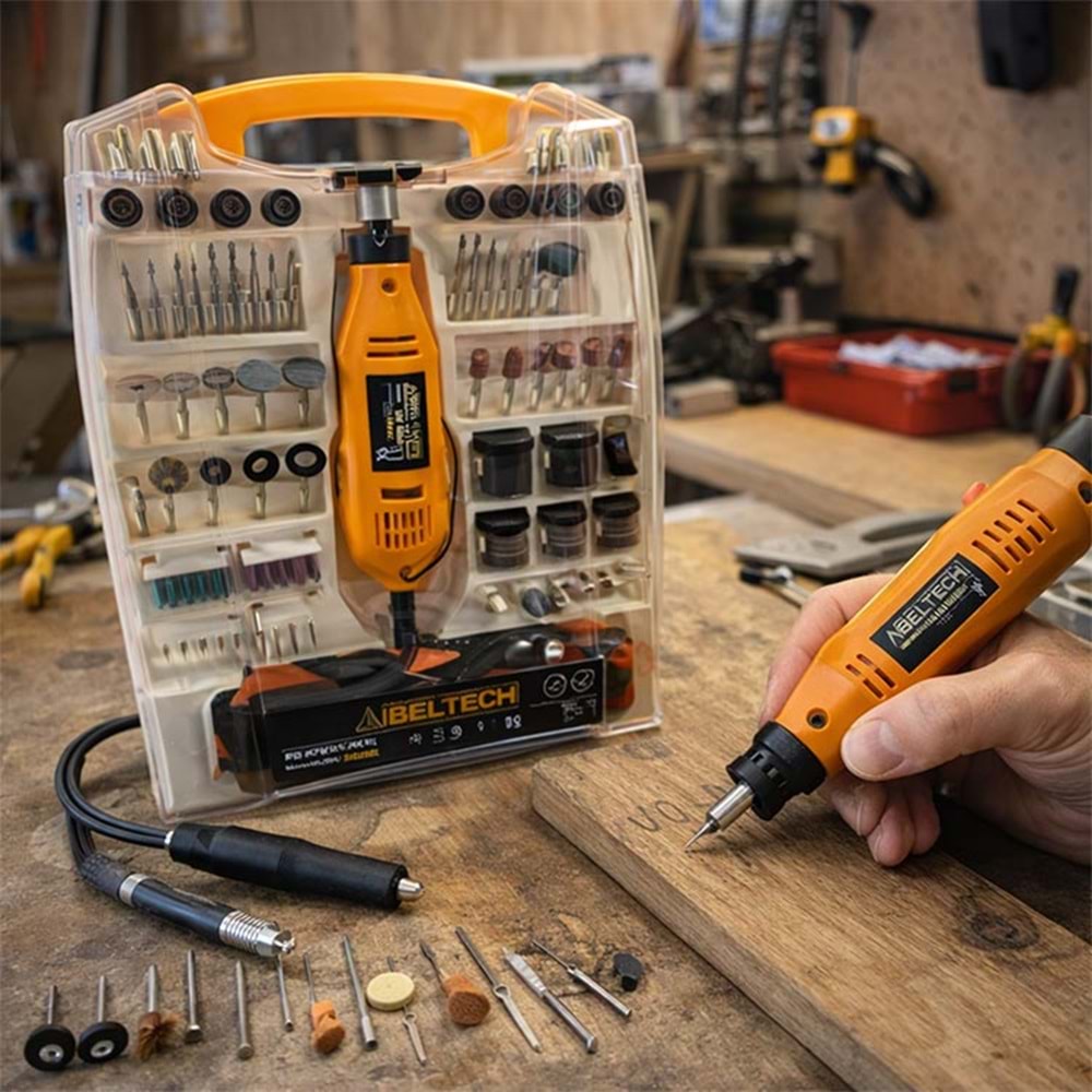 Gravür Seti 300 Parça Gravür Makinalı IBELTECH