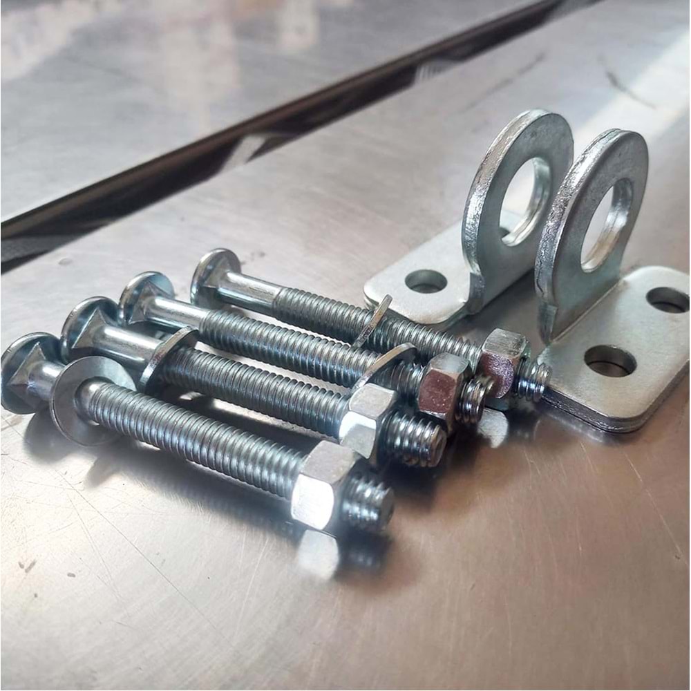 Kapı Emniyet Rezesi Milsiz Çok Amaçlı Asma Kilit Aparatı