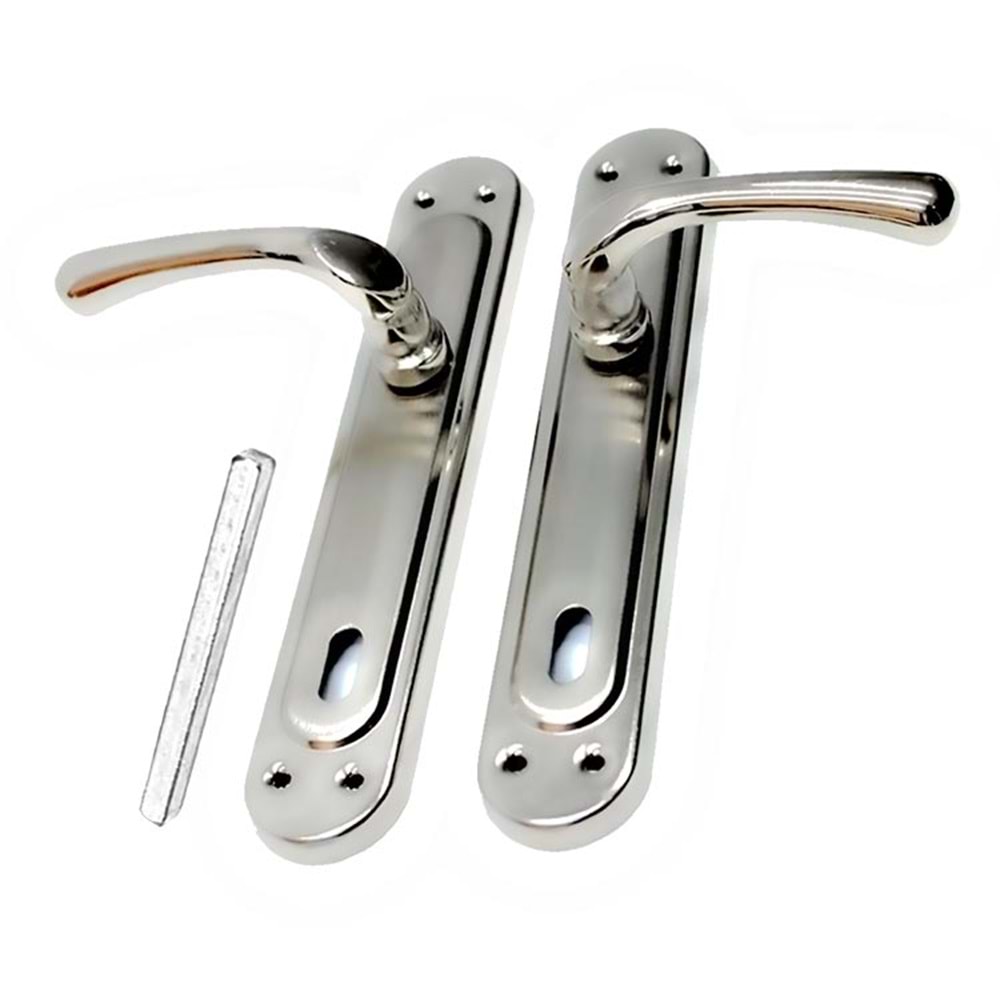 Kapı Kolu Kumru Nikel Saten Oda Kolu