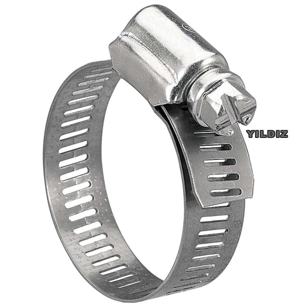 Metal Kelepçe Kapmax 8 Mm 13-19 Metal Hortum Kelepçesi