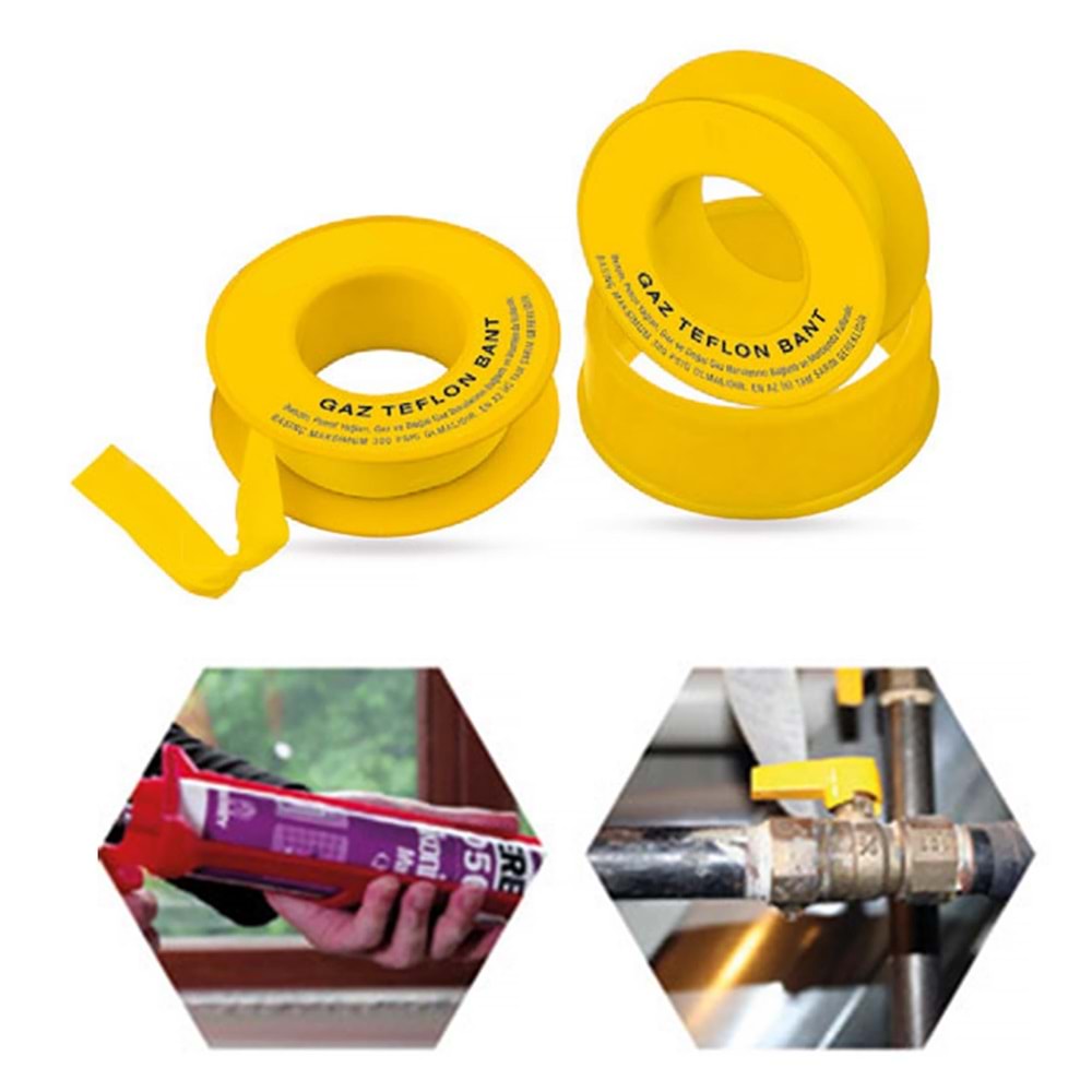 Teflon Gaz Teflon Bant