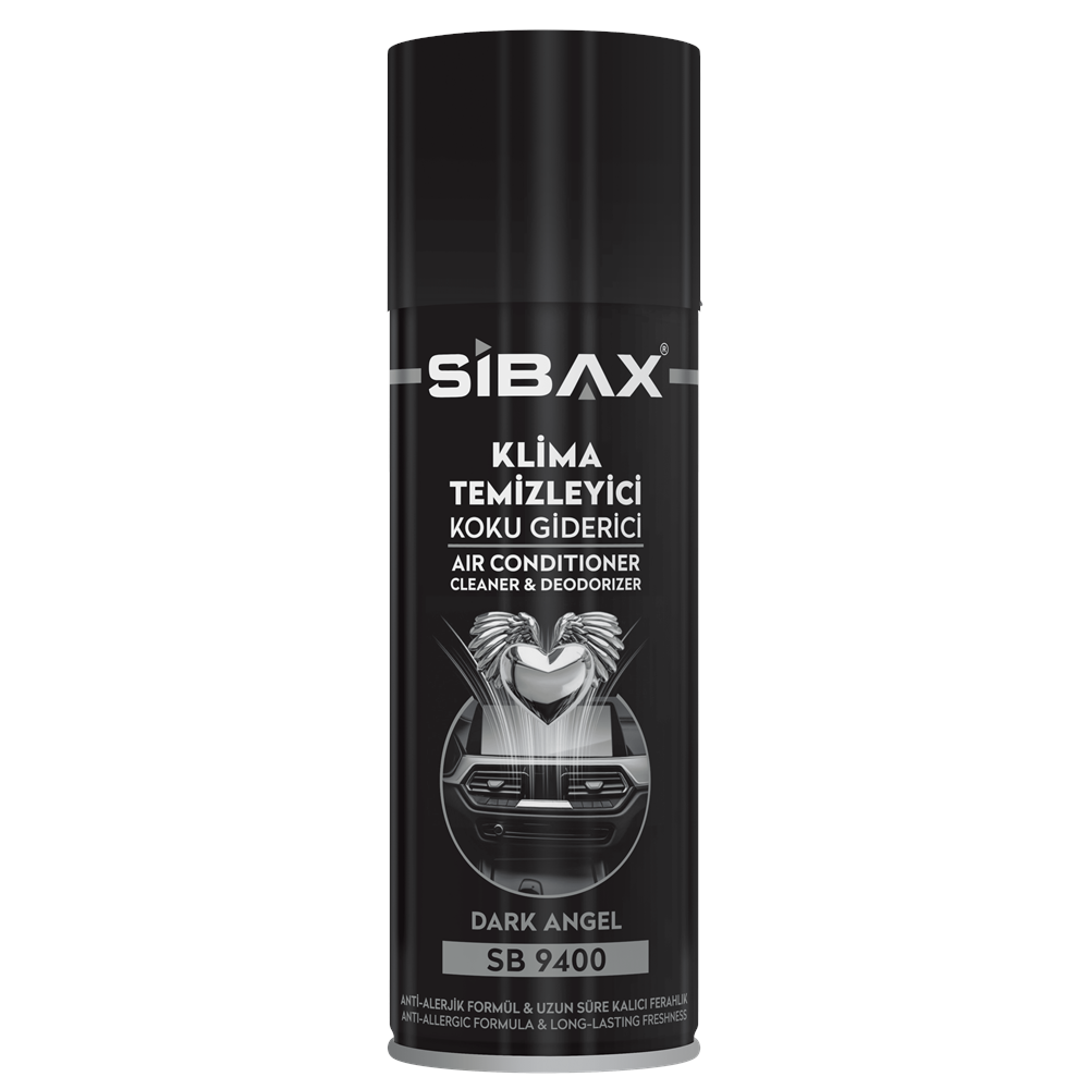 Sibax Klima Temizleyici Koku Giderici Sprey Dark Angel 200 ml SB9400