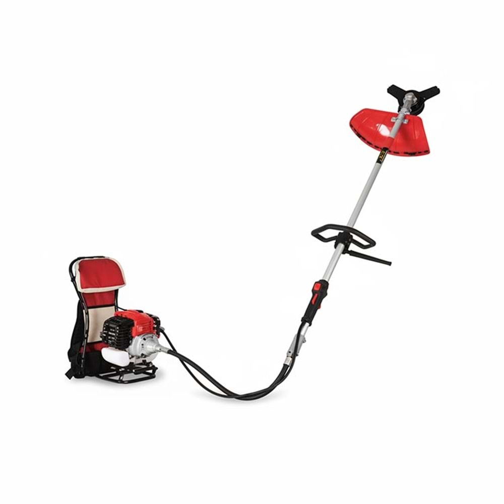 Benzinli Sırt Tırpan 51.7 cc 2 HP İki Zamanlı Çim Biçme Motoru