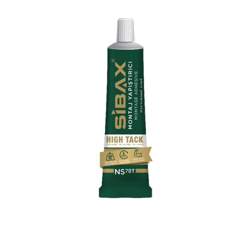 Sibax High - Tack Montaj Yapıştırıcı Tüp 80 Ml
