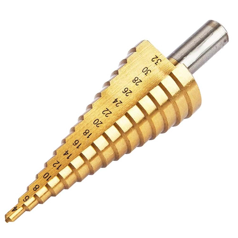 Matkap Ucu Kademeli 4-32 mm Özs Kademeli Matkap Ucu