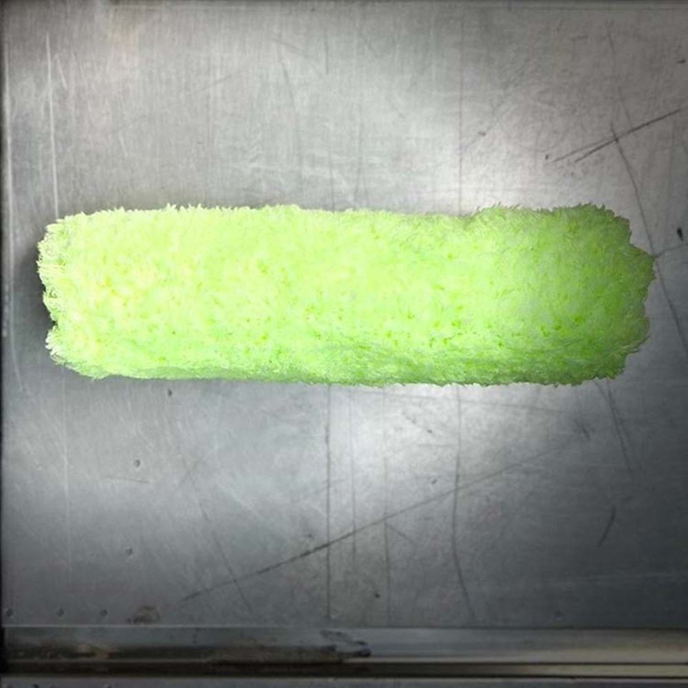 Rulo Yedeği 25 cm Tüylü Yeşil İç Dış Cephe