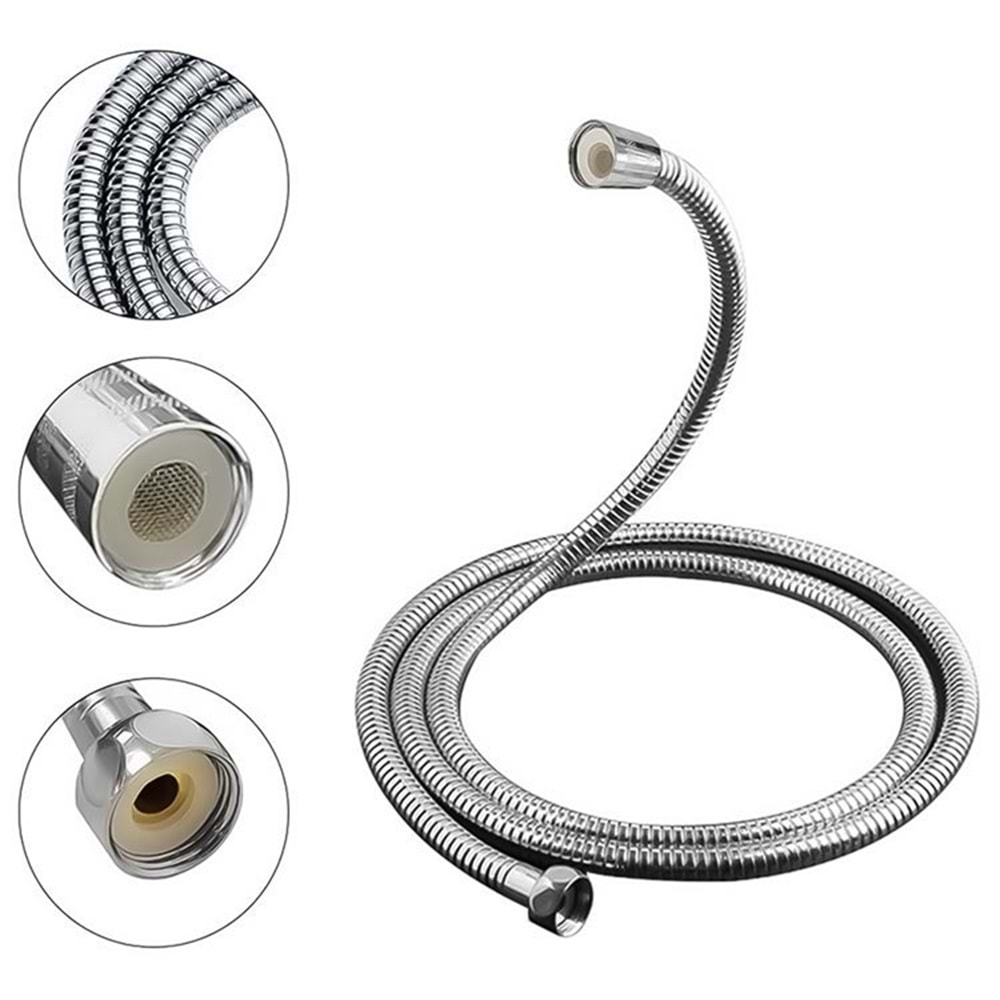 Duş Hortumu 2 Metre Vakumlu Blisterli