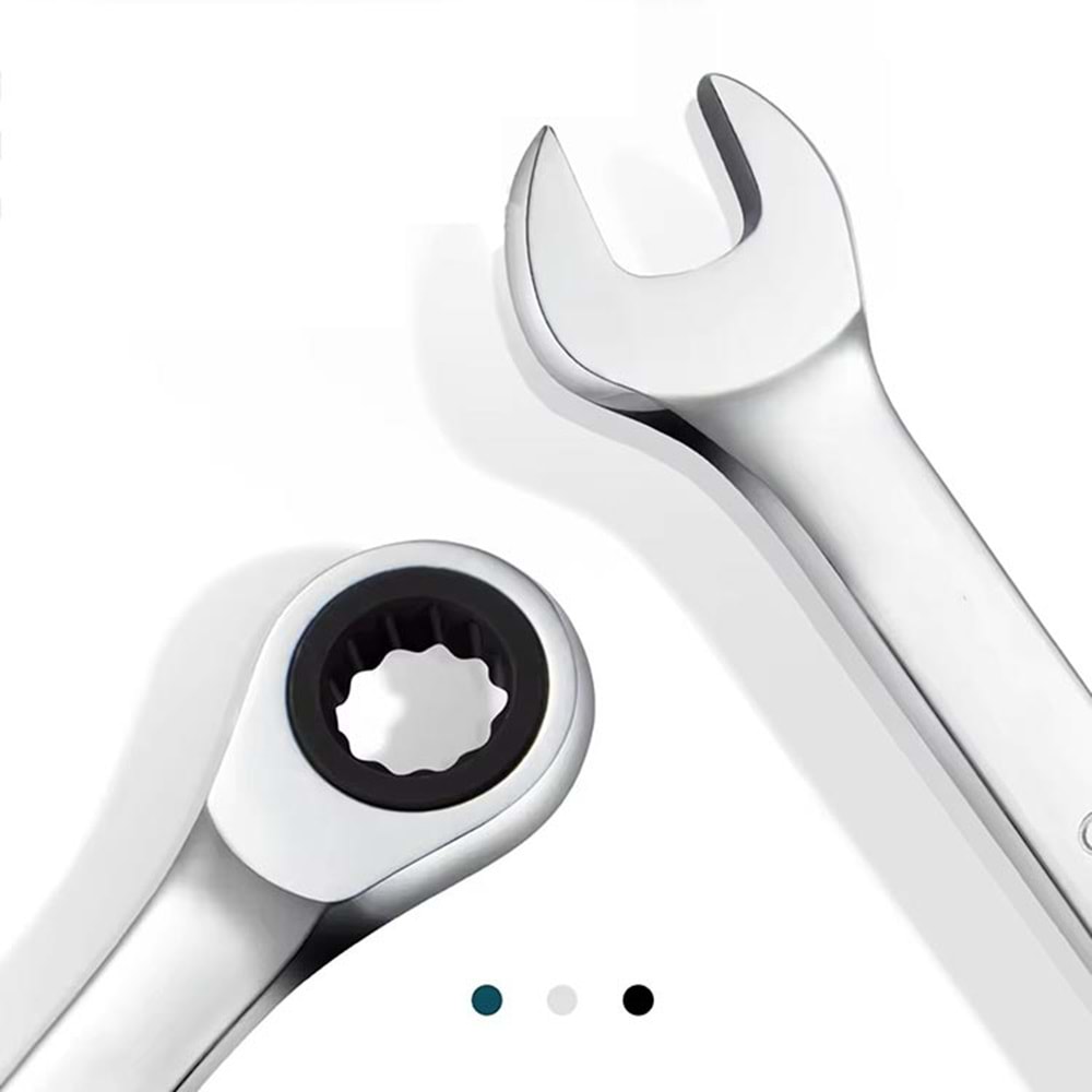 Anahtar Cırcır Kombine 13 mm Tekli Premium