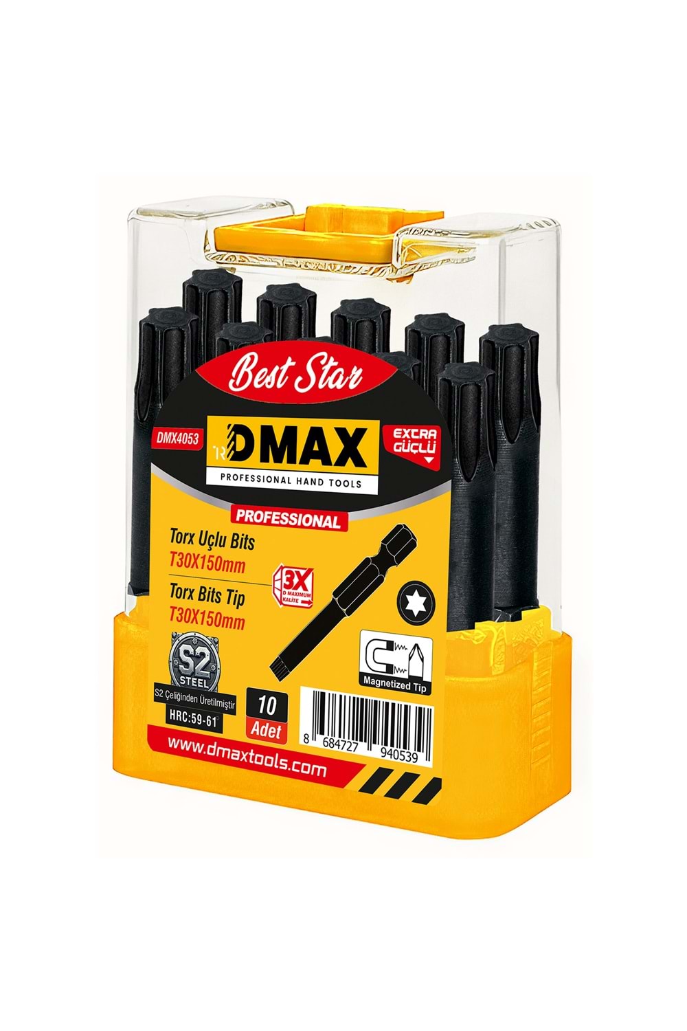 Bits Uç T30x75 mm Profesyonel Dmax Torx Uç