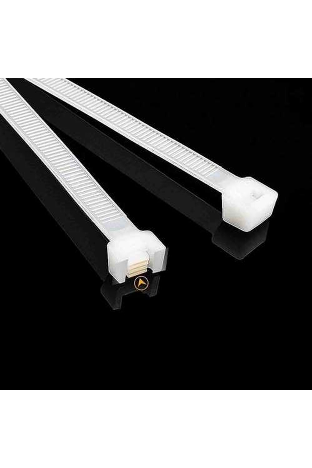 Cırt Kelepçe 25'li Cırt Kelepçe Beyaz 3.6*370