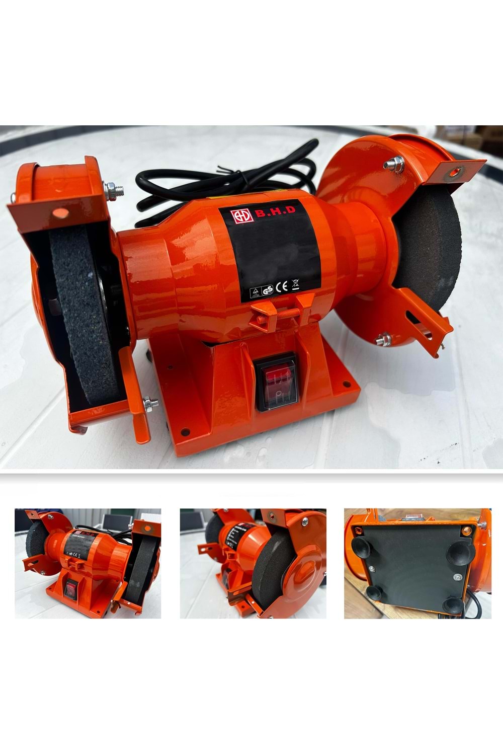 Çark Motoru 125 Mm- 2950 Rpm Bıçak Balta Makas Bileme Motoru