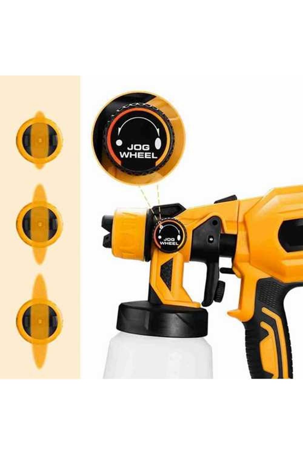 Boya Tabancası Şarjlı 18V HVLP 800 ml