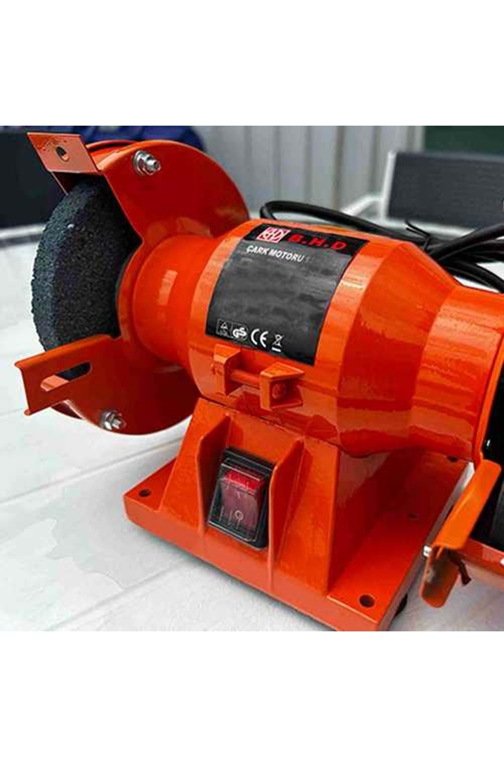 Çark Motoru 175 Mm Bhd Bıçak Balta Makas Bileme Motoru