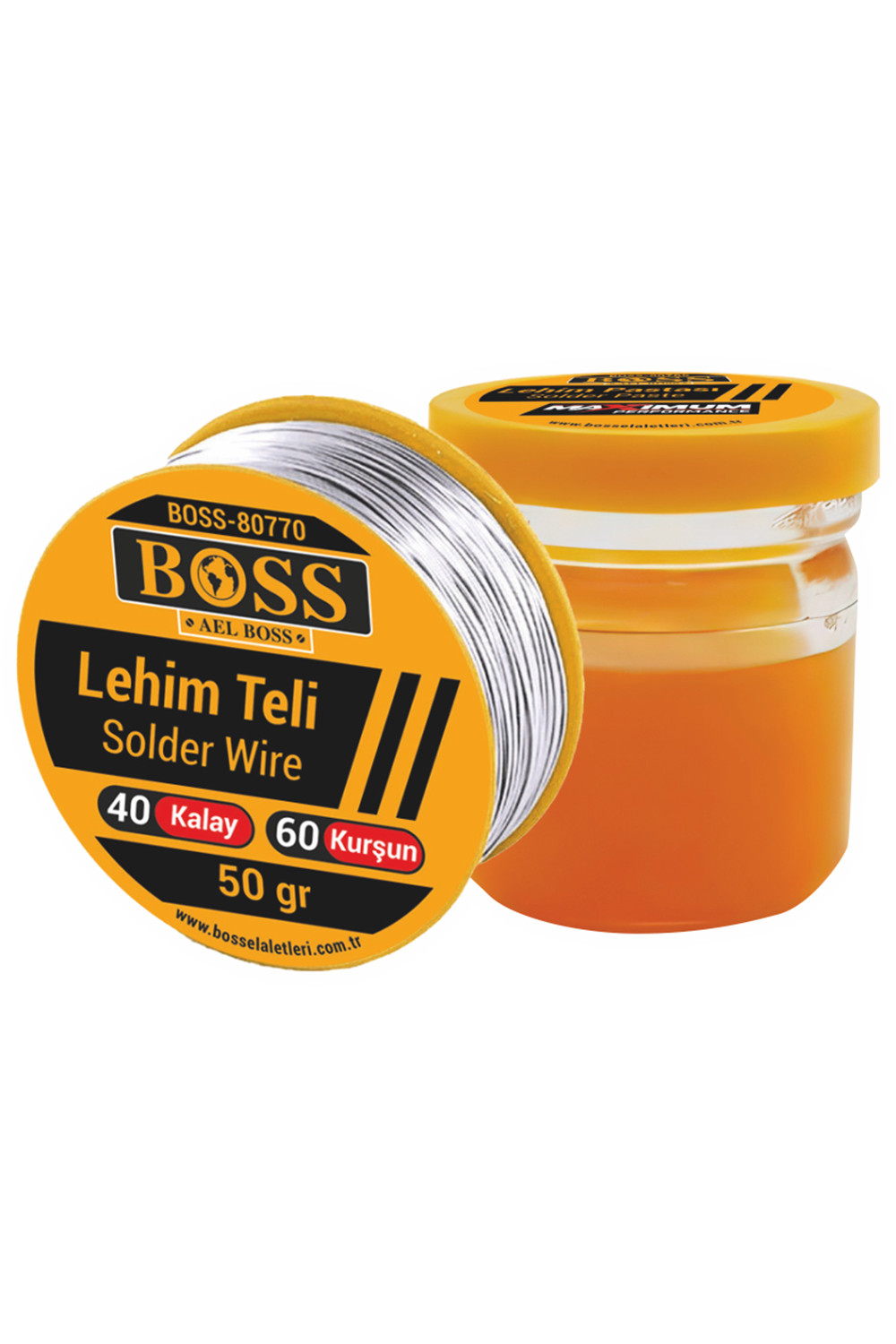 Pastalı Lehim Teli Seti Profesyonel Lehimleme Teli