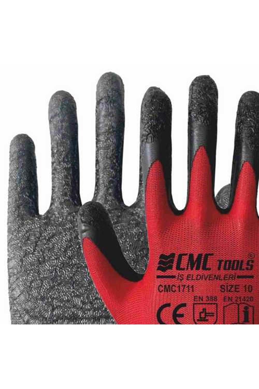 Eldiven Latex Eldiven 1/2 Kırmızı